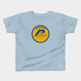 Defunct Rochester Lancers Soccer 1967 Kids T-Shirt